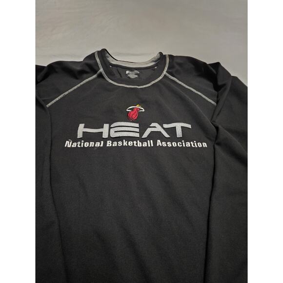 Miami Heat Men's Size Xl Longsleeve Black Shirt - Picture 1 of 6